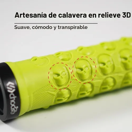 Vista 9 de Choose Empuñaduras de bicicleta de montaña, agarres antideslizantes para manillar de bicicleta