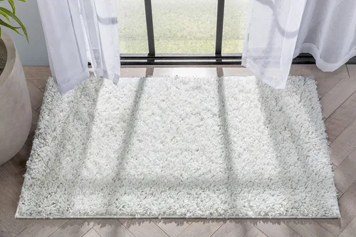 Vista 23 de 3Well Woven Elle Basics Emerson Shag Camino de pasillo, texturizado, azul oscuro, de 3 x 10, 2'7" x 9'6