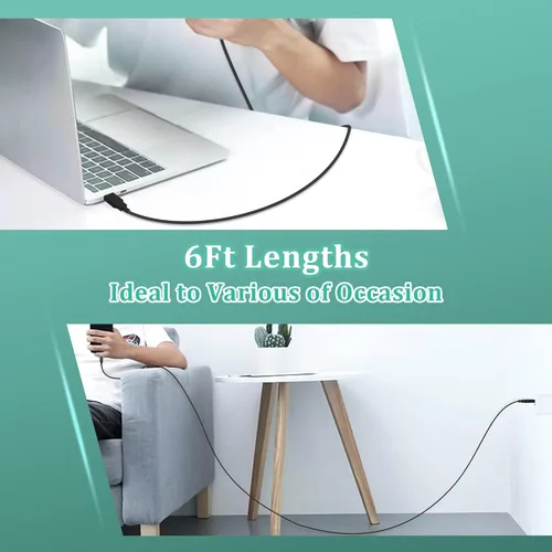 Vista 5 de Cable USB compatible con Provo Craft Cricut Gypsy GPSY0001 máquina de diseño portátil