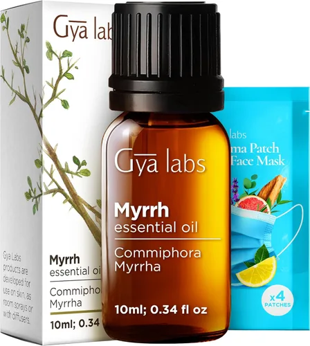 Vista 84 de Gya Labs Aceite Esencial de Madera de Agar - 0.34 Fl Oz - para Cabello, Piel, Difusor, Aromaterapia y Fabricación de Velas DIY