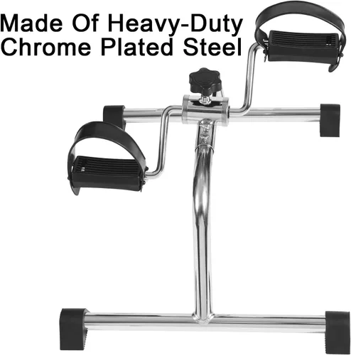 Vista 6 de Carex Ejercitador de pedal para debajo del escritorio, equipo de ejercicio compacto para brazos y piernas, ideal para ancianos, personas mayores