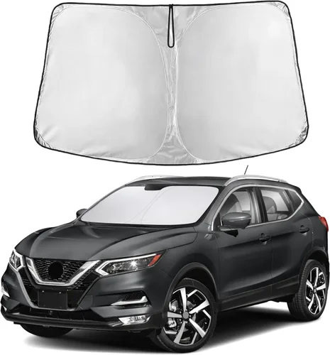 Vista 115 de Parasol para parabrisas para Rivian R1S 2022-2024 2025 compatible con EcoNour material de poliéster 240T, visera solar para coches, reflector que