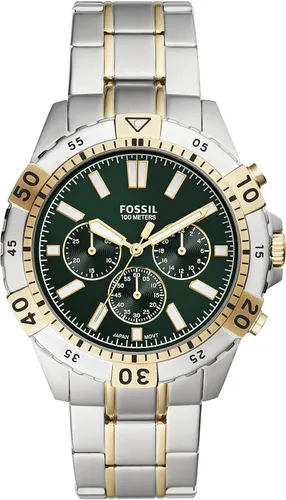 Fossil Reloj cronógrafo de cuarzo de acero inoxidable Garrett para hombre 1732in Garrett FS5625