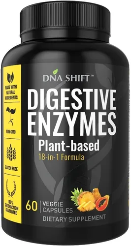 Enzimas digestivas para hombres y mujeres – Las enzimas mejores para la salud intestinal y la salud digestiva – Las enzimas ultra digestivas pueden