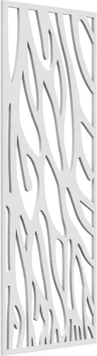 Vista 101 de Ekena Millwork WALW10X25X0250BRICH Bristol Paneles de pared decorativos de madera con calado, 9 3/8 pulgadas de ancho x 24 3/8 pulgadas de alto