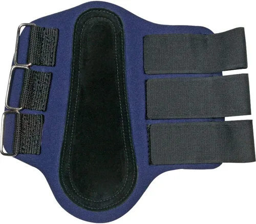 Vista 6 de Dura-Tech Botas de férula de caballo multiusos Protección contra impactos de tendón Carcasa de neopreno de 3/8 pulgadas Cuero acolchado