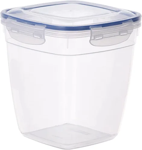 Superio Recipiente hermético de almacenamiento de alimentos con tapa a prueba de fugas, 14 tazas, 112 onzas, recipiente sellado sin BPA para cocina,