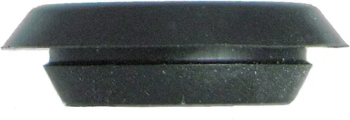 1 1/4" 1.25 pulgadas montaje empotrado cuerpo de plástico negro y enchufe de agujero de chapa Qty 10