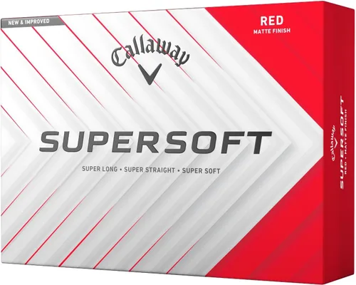 Vista 18 de Callaway Golf Pelotas de golf Supersoft (2025)