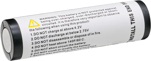 Vista 2 de Kastar Paquete de 1 batería de 3.7 V 2.6 Ah 74175 compatible con Strion Switchblade, linterna LED Strion, linterna Strion LED HL, linterna Strion