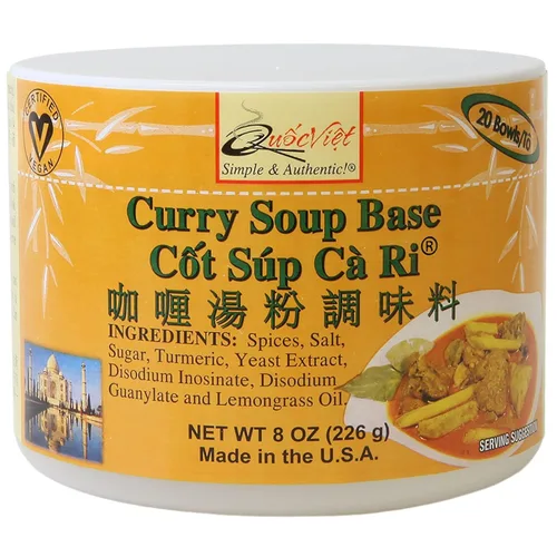 Vista 8 de Quoc Viet Foods Base para sopa Pho con sabor a pollo 10 oz Cot Pho Ga