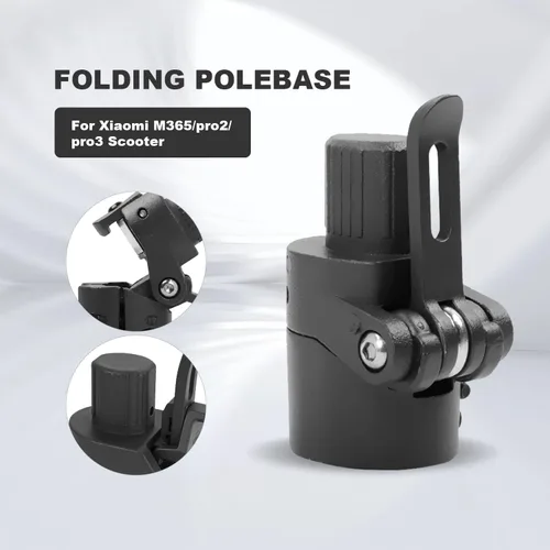 Vista 4 de Piezas de repuesto plegables de la base de poste de la vespa eléctrica compatibles con la vespa de Xiaomi M365/PRO/PRO2/1S