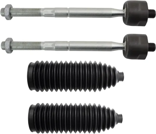 Vista 274 de TRQ Kit de dirección delantera con barra de acoplamiento de fuelle de piñón y cremallera compatible con Toyota Echo 2000-2005