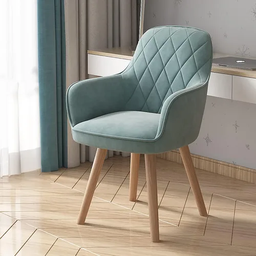Vista 23 de Office Chair Gaming Chair Computer Chair Upholstered Dining Room Chairs,Modern Kitchen Chairs Accent Chairs Velvet Tufted Waiting Room Chairs with