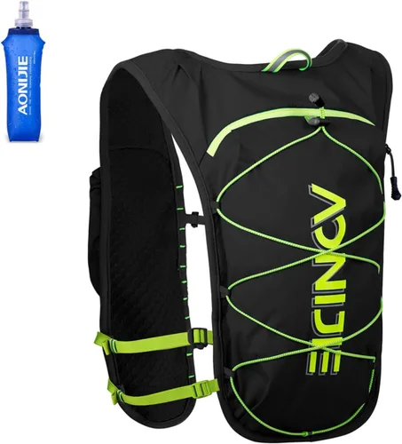 Vista 13 de AONIJIE 5L Lightweight Cross-Country Backpack Outdoor Hydration Backpack Hiking Vest Bag Marathon Running Cycling Sport Bag