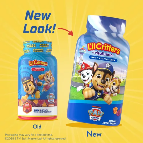 Vista 2 de Lil Critters Paw Patrol Gummies multivitamínicos completos
