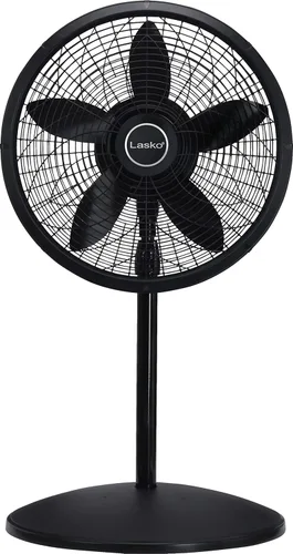 Vista 11 de Pedestal Ventilador, ajustable, Negro, 18-pulgadas Lasko Productos 1827 , Plástico, Negro, 18 pulgadas