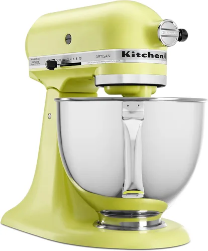 Vista 3 de KitchenAid Artisan Series KSM150PS - Batidora de pie con cabezal inclinable de 5 cuartos de galón con escudo de vertido KSM150PS, brillo Kyoto