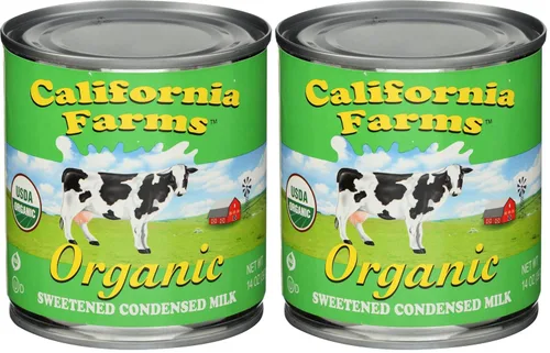 Vista 9 de California Farms, leche endulzada condensada orgánica, 14 onzas