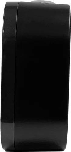 Vista 2 de SEIKO Kyoda - Reloj despertador para dormitorio, color negro metálico