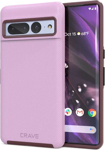 Vista 12 de Crave Dual Guard para Google Pixel 6 Pro, funda de doble capa de protección contra golpes para Google Pixel 6 Pro - Aguamarina