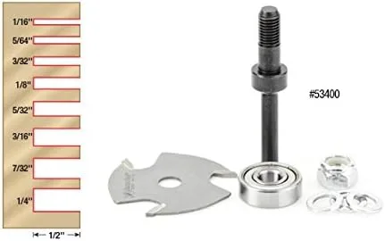 Vista 3 de Timberline - 3/16 Kerf 3 Wing (270-24)