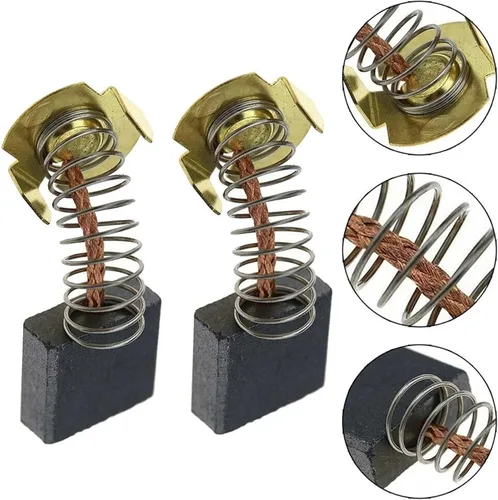 Vista 4 de Cepillos de carbón Cb204 carbones para amoladora angular Makita CB-204 CB204 CB203 CB202 CB200 191953-5 191957-7