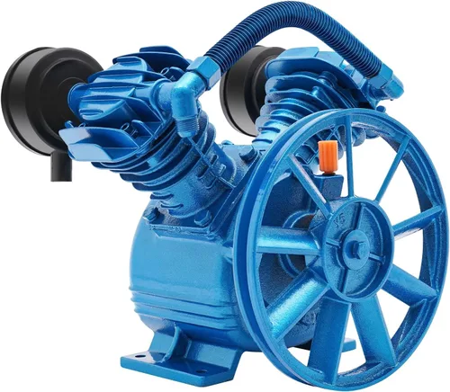 Vista 8 de Bomba de compresor de aire 2HP 1.5KW 175L/Min Bomba de cabeza de compresor de aluminio Compresor de aire Compresor de aire Unidad de bomba de cabeza