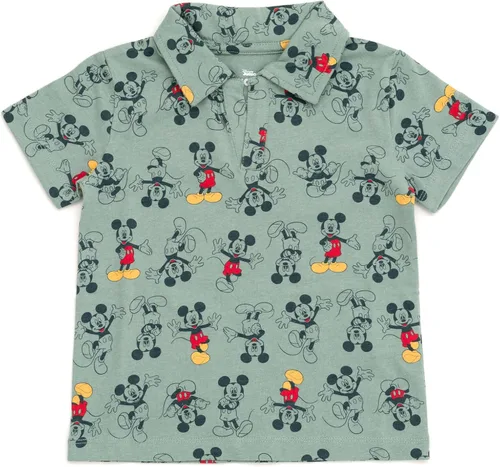 Vista 2 de Disney Mickey Mouse Lion King Simba - Polo y pantalones cortos para niños grandes