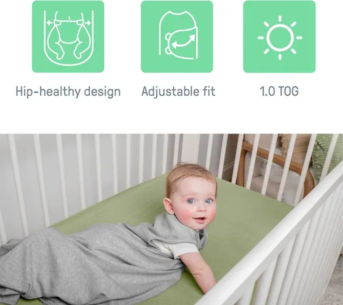 Vista 3 de SwaddleMe by Ingenuity Comfort Pack - Juego de arrullos para bebé, tamaño 0-3 meses, 5-14 libras, SwaddleMe Pod, Arrullo Original, saco de noche