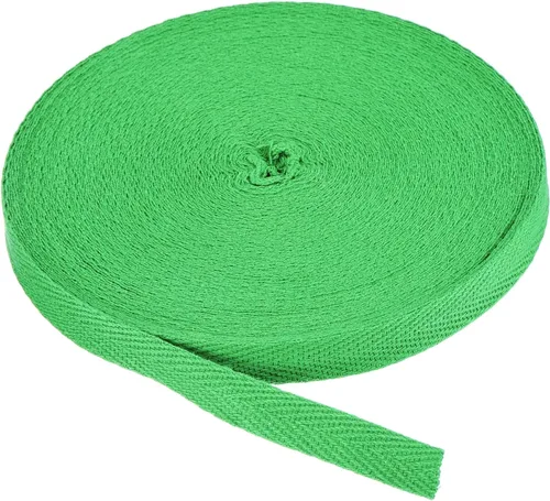 Vista 183 de PATIKIL Cinta de sarga de algodón de 1 pulgada, 50 yardas, cinta de algodón, cinta de encuadernación al bies, cinta de espiga para costura, Verde