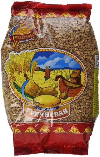 Russkoe Pole Granos de trigo sarraceno prémium 900 g/31.7 oz (paquete de 6)