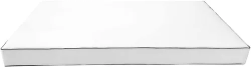 Vista 6 de Style6 Twin Outdoor Daybed Mattress Bolster Contrast Pipe Trim Insert and Cover Complete Set - AD106