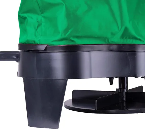 Vista 4 de EarthWay Esparcidor de semillas de bolsas de 25 libras, esparcidor de semillas de césped, esparcidor de mano, esparcidor de césped para césped