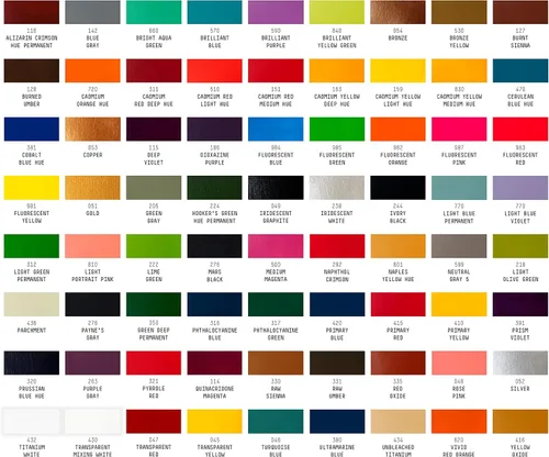 Vista 2 de Liquitex BASICS: juego de 72 tubos de pintura acrílica, 22ml (0.74 onzas)