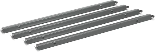 HON, H919491, Rieles cruzados individuales para limas laterales de 30" y 36", gris, 4/cartón, se vende como 1 caja
