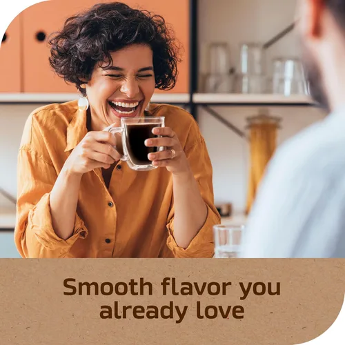 Vista 6 de NESCAFÉ Taster's Choice - Café instantáneo, tostado medio ligero, mezcla de casa, 2 frascos (7 onzas cada uno)