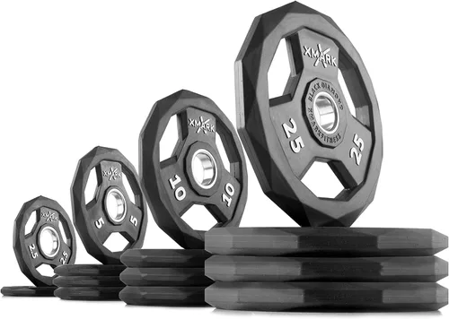 Vista 7 de XMARK DIAMANTE NEGRO - Discos de peso olímpico XMark, pesas de barra