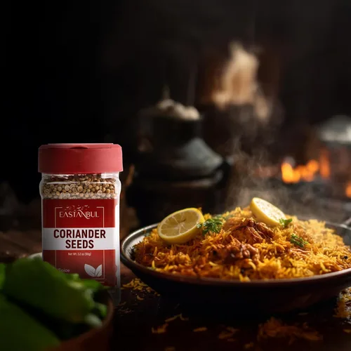 Vista 8 de Eastanbul Semillas de Cilantro Enteras, 3.2 oz, Cilantro, Cilantro para Cocinar, Especias para Encurtir, Enlatado, Biltong, Pechuga de Carne