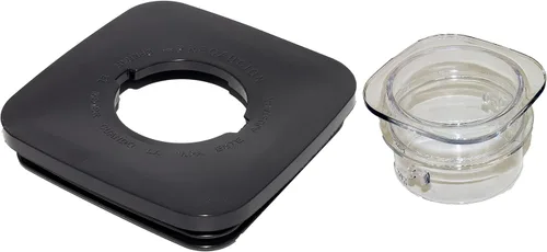 Vista 4 de Blendin Tapa cuadrada de repuesto para frascos, compatible con Oster & Osterizer Blender tarros de vidrio o plástico con apertura superior de 4