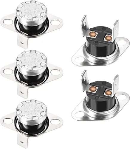 Vista 29 de uxcell KSD301 Termostato 104.0 °F/104°F 10A N.C Ajustar interruptor de temperatura de disco rápido para microondas, horno, cafetera 2 piezas