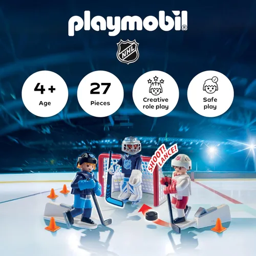 Vista 2 de Playmobil Estuche de transporte NHL Shootout