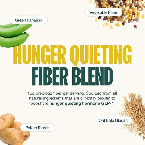 Vista 4 de Supergut Batidos prebióticos Reemplazo de comida Aumenta GLP-1 Alto en proteína y fibra Sin azúcar añadida Comida keto, comida, aperitivo