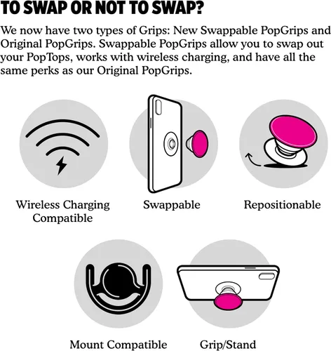 Vista 9 de PopSockets- Soporte expansible intercambiable.