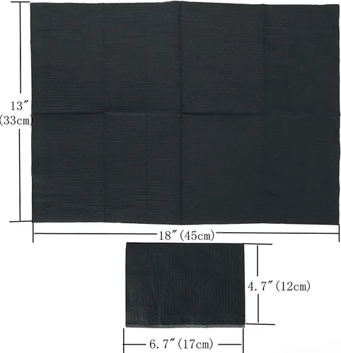 Vista 4 de 125 fundas de mesa de tatuaje de 13 x 18 pulgadas, almohadilla limpia, babero de tatuaje personal de higiene