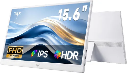 KTC Portable Monitor 15.6 Inch, FHD Travel Laptop Monitor Extender, H15F8