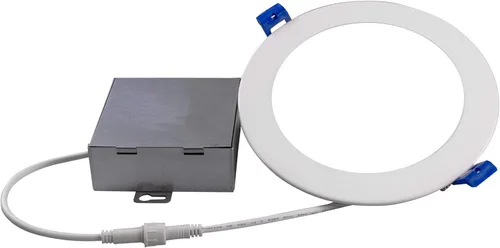 Vista 3 de NICOR Lighting DLE621202KRDWH - Kit de iluminación empotrada, color blanco, 6 pulgadas