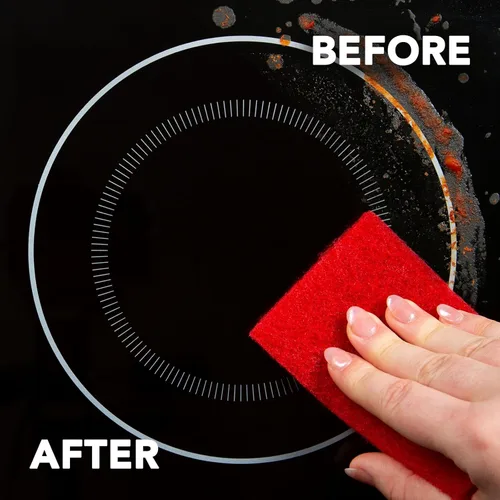 Vista 5 de Weiman Productos Cook Top Scrubbing Pad, 3 unidades, 6 por caja
