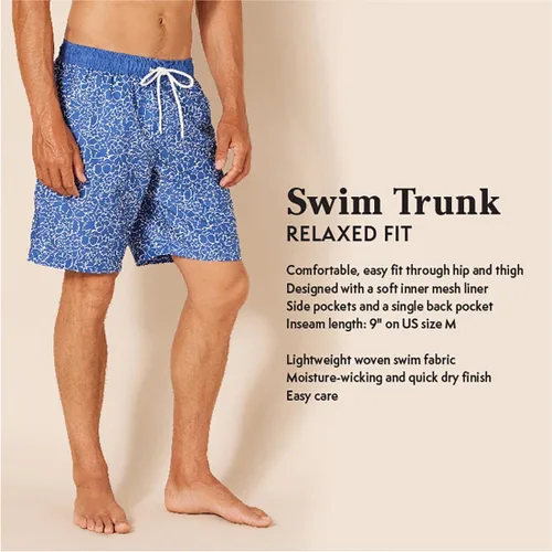 Vista 2 de Tienda Essentials - Traje de baño para hombre, 9 pulgadas