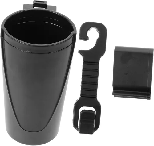 STOBAZA Multifunctional Hanging Car Trash Can Headrest Mount Space-saving Organizer with Plastic for Vehicle Storage and Interior